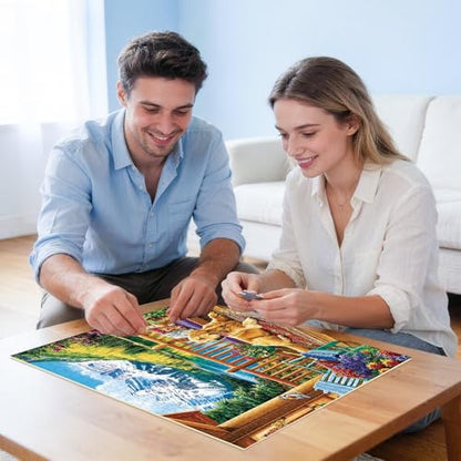Puzzles for Adults 500 Pieces, Jigsaw Puzzles 500 Pieces Dog Mountain Jigsaw Puzzle Adult Puzzles Recycled Cardboard Puzzle Game Activity Nights Birthday Gift Toy 20.5x15 inch - style: Dog