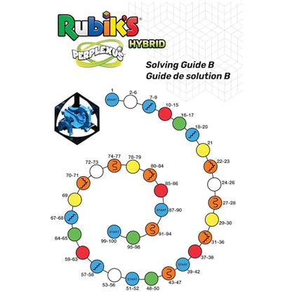 Rubik's Cube, Perplexus Hybrid 2x2 Brain Teaser Fidget Toy & 3D Maze Puzzle | Twist To Align Tracks & Guide Puzzle Cube, Challenging STEM Puzzle Develops Problem-Solving & Logic Skills For Kids, Ages 8+ - color: Multicolor