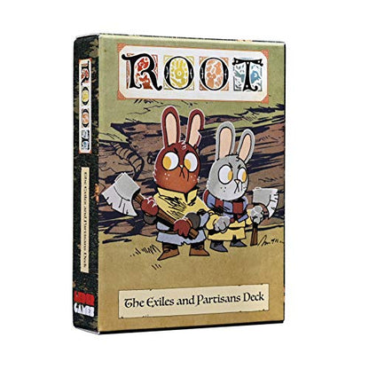 Leder Games | Root: The Exiles and Partisans Deck - style: Root The Exiles and Partisans Deck