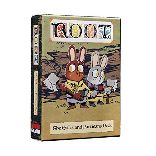 Leder Games | Root: The Exiles and Partisans Deck - style: Root The Exiles and Partisans Deck