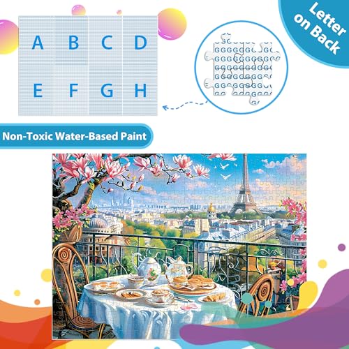 Puzzles for Adults 500 Pieces, Fit Together Perfectly, No Dust, Eiffel Tower Paris Jigsaw Puzzles 500 Pieces, Challenging Puzzle Games Family Activity, Great Gift Idea, Home Decor(21 x 15 in) - style: Eiffel Tower Puzzle