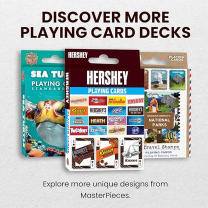 MasterPieces Officially Licensed Hershey Playing Cards - 54 Card Deck for Adults - style: Hershey's