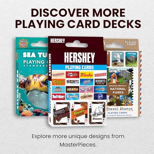 MasterPieces Officially Licensed Hershey Playing Cards - 54 Card Deck for Adults - style: Hershey's