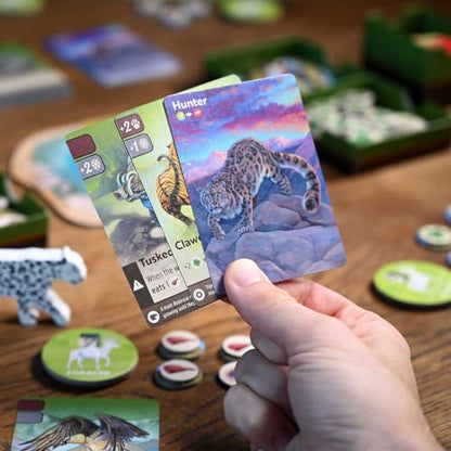 Nature Board Game | Adapt and Evolve Species to Survive in a Shared Ecosystem | Wildlife Strategy Game for Adults, Teens and Families | 1-4 Players, Solo Mode, Age 10+