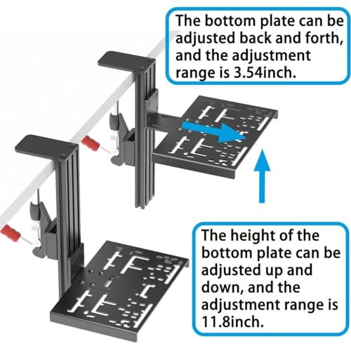 BUJ Universal Racing Simulator Desk Mount - Compatible with Logitech, Thrustmaster, Fanatec Shifters & Handbrakes, Plus USB Handbrake Models