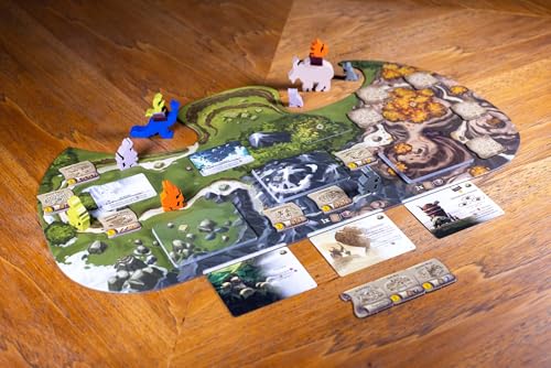 Everdell Spirecrest Expansion Board Game for 1–4 Players, Age 10+ | Discover new journeys and challenges with the Everdell Spirecrest Expansion.