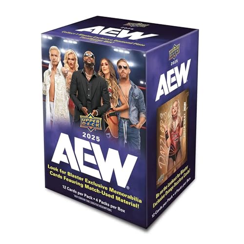 2025 Upper Deck AEW Wrestling Trading Cards Blaster Box