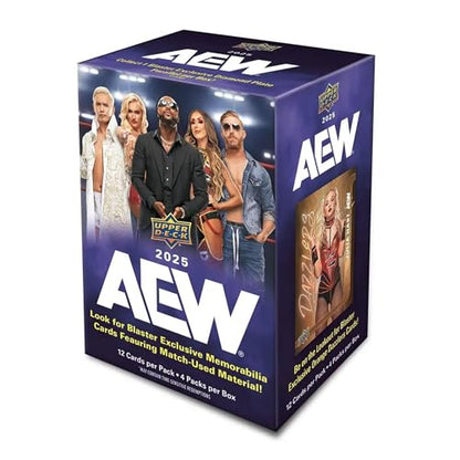 2025 Upper Deck AEW Wrestling Trading Cards Blaster Box
