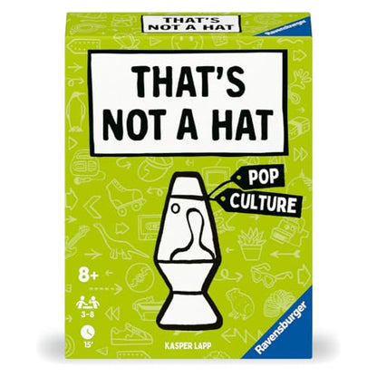 Ravensburger that’s Not A Hat - Pop Culture - Fun Bluffing & Memory Party Card Game for 3-8 Players | Fun Entertainment for Families |Travel Friendly - style: That's Not A Hat Pop Culture