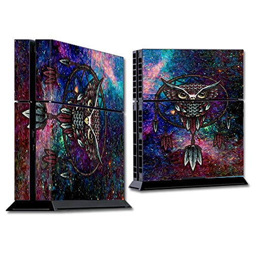IT'S A SKIN Wrap Compatible with PS4 (R) Sony (R) Playstation (R) Console - Decals Vinyl Stickers Overlay - Dreamcatcher Owl in Color