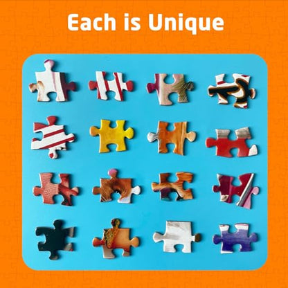 Puzzles for Adults 1000 Pieces, Beautiful Girl Jigsaw with Poster Letter on Back, Unique Pieces Fit Well No Dust (27.5"x19.6") - color: Girl
