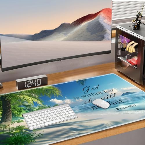 for MTG Playmat Non-Slip Rubber Play Mat with Storage Bag Combination, Ideal for Card Game Lovers TCG Play Mat, Beaches and Palm Trees - color: Beaches and Palm Trees