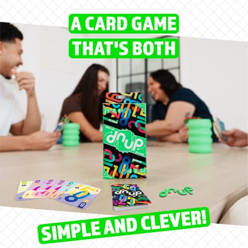 dnup Card Game | Fast-Paced Hand Management & Combo Strategy Game, Quick to Learn Family Fun for Kids & Adults, Ages 8+, 2-5 Players, 15 Mins