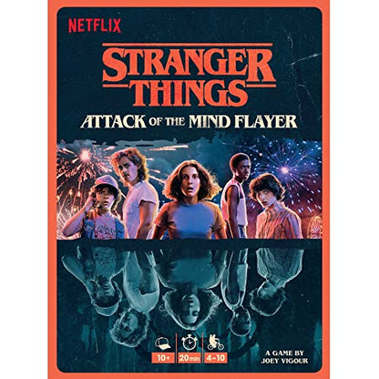 Stranger Things: Attack of The Mind Flayer Party Game - Immersive Social Deduction & Bluffing Strategy Game for Kids & Adults, Ages 10+, 4-10 Players, 20 Minute Playtime, Made by Repos Production
