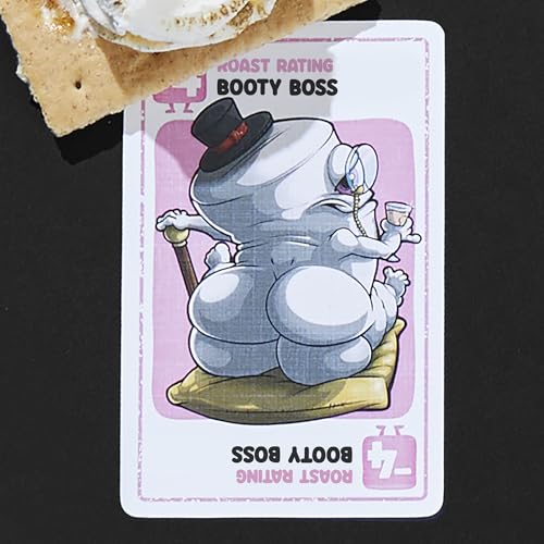 Hasbro Gaming Arschmallows Game | Marshmallow Butt Game | Funny Party Card Games for Teens, Adults, and Families | 2 to 6 Players | Indoor Summer Activities | Ages 13+ (Amazon Exclusive)