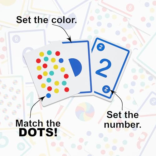 DOTS - A Delightfully Clever Rummy-Style Card Game for 2-6 Players | Fast-Paced, Easy to Learn, Family Game Night, Travel Friendly, Ages 8+