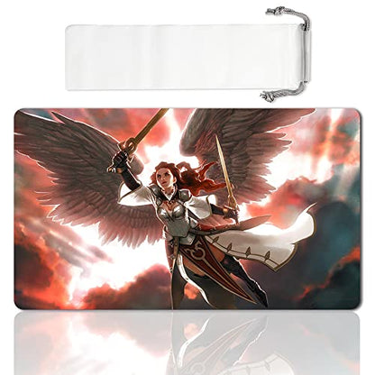 Board Game MTG Playmat Games Size 60X35 cm CCG Compatible for MTG CCG RPG Trading Card Game (Gisela) - color: Gisela