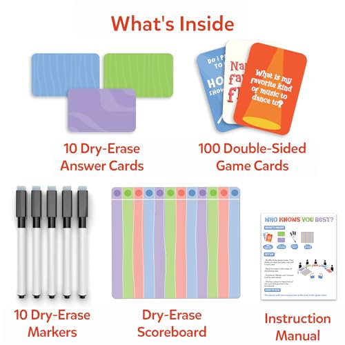 Skillmatics Card Game – Who Knows You Best? Hilarious Family Party Game | Conversation Game for Kids, Boys, Girls, Teens & Adults, Fun for Game Nights, 200 Questions, Gift for Ages 8, 9, 10 and Up - style: Who Knows You Best - 2025 Edition