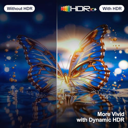 16K 10K 8K HDMI 2.2 Cable 16FT/5M, 96Gbps Ultra High Speed Hdmi Braided Cord Support 16K@60Hz 8K@240Hz 4K@480Hz, HDCP 2.2 & 2.3, HDR 10,eARC, DTS:X, for Roku TV/PS5/Blu-ray, Home Theater - size: 16FT
