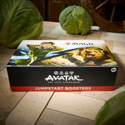 Magic: The Gathering | Avatar: The Last Airbender Jumpstart Booster Box | 24 Packs | 2-Player Card Game