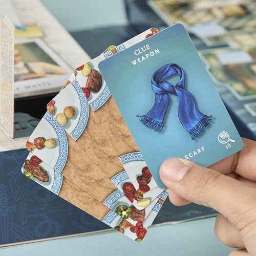 Clue Advent Calendar: Secrets Under Snowfall | 24 Days | Family Mystery Games | with 6 Winter-Themed Tokens and Surprise | Ages 10+ | 1+ Players