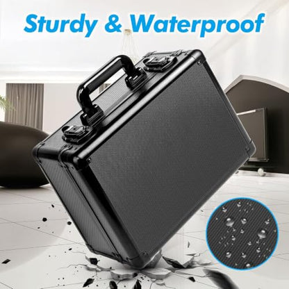 Graded Card Storage Box, Top Loaders Storage Case, Sports Trading Card Box, Cards Slab Case PSA MTG CSG BGS SGC One Touch Magnetic Card Holder, Waterproof Carrying Collector Boxes (Large) - size: Large