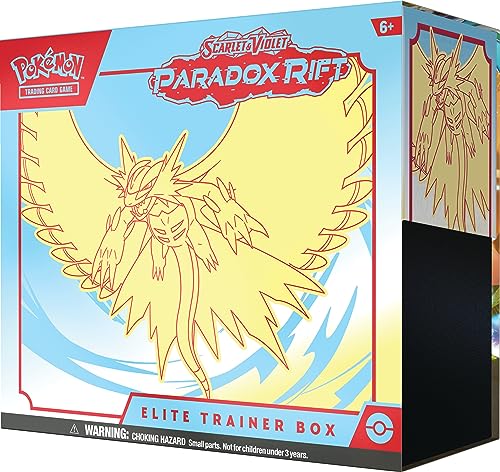 POKEMON TCG: Scarlet and Violet: Paradox RIFT: Elite Trainer Box - Roaring Moon - color: Paradox Rift - Roaring Moon