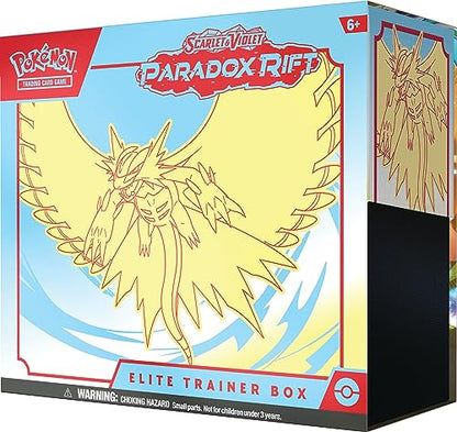 POKEMON TCG: Scarlet and Violet: Paradox RIFT: Elite Trainer Box - Roaring Moon - color: Paradox Rift - Roaring Moon