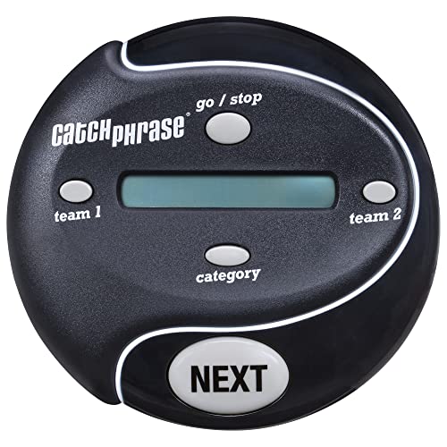 Hasbro Gaming Catch Phrase Electronic Game | Fun Active Handheld Party Games for Adults, Teens, and Kids | 4 or More Players, 2 Teams | Portable Summer Travel Activities | Ages 12+ (Amazon Exclusive)