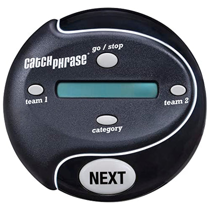 Hasbro Gaming Catch Phrase Electronic Game | Fun Active Handheld Party Games for Adults, Teens, and Kids | 4 or More Players, 2 Teams | Portable Summer Travel Activities | Ages 12+ (Amazon Exclusive)