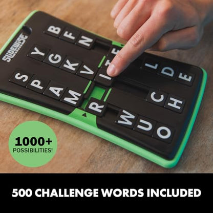 Educational Insights Slidewise - Word Games and Brain Teaser Puzzles for Kids 8-12, Kids Slide Puzzle Game, Travel Size Handheld Puzzle, Single Player Brain Teasers for Adults, Teens, and Children