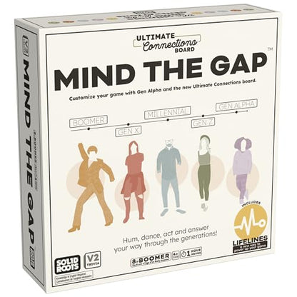 Spin Master Games, SolidRoots Mind The Gap Ultimate Connections, Amazon Exclusive, Trivia for Generations, Family Game Night, 4+ Players, Stocking Stuffer Gift Ideas for Ages 8 & Up