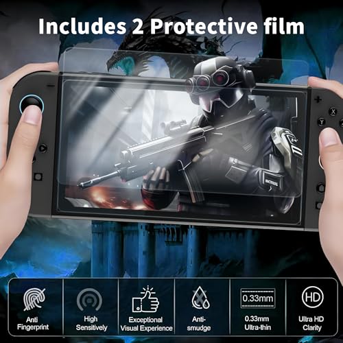 Carrying Case for Nintendo Switch 2 2025 Holds 24 Cartridges w/Pockets | 11.61-inch hard EVA shell with 24 game card slots, zippered pocket, soft lining, wrist strap, and accessory storage, Black - style: Eva Portable Bag With Protective Shell and 2 Scree