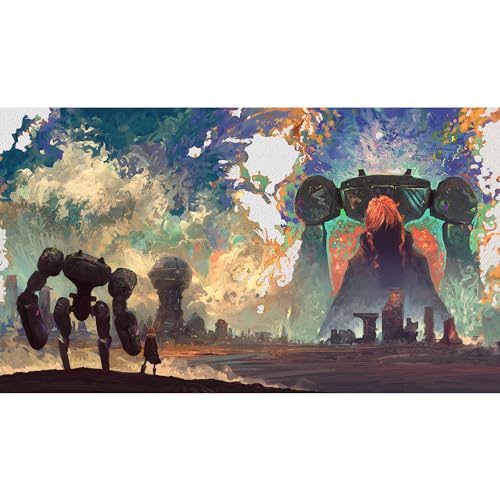 Modiphius Entertainment: Dreams and Machines: Collectors Slipcase Edition - RPG Set Contains Player's Guide, Gamemaster's Guide, Poster-Sized Map - style: Slipcase Set