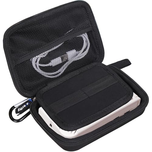 worfty Case for Game Boy Handheld Consoles, Protective Travel Carrying Bag Compatible with Retro Game Boy Handheld Game Consoles (Case Only) (Black)