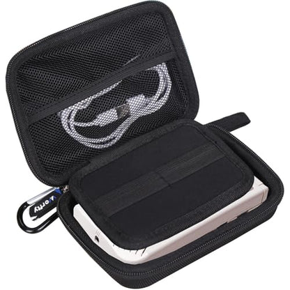 worfty Case for Game Boy Handheld Consoles, Protective Travel Carrying Bag Compatible with Retro Game Boy Handheld Game Consoles (Case Only) (Black)
