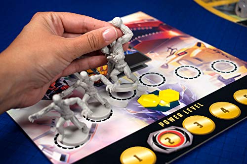 Renegade Game Studios Power Rangers: Heroes of The Grid for 14 years | Cooperative Strategy Game for 2-5 Players, Includes Miniatures and Combat Cards, Save Angel Grove from Rita Repulsa