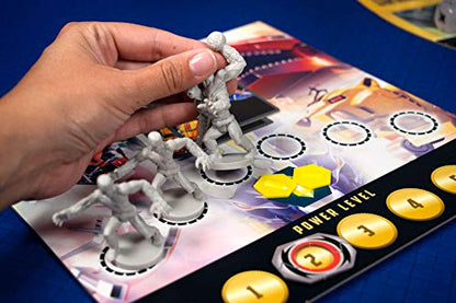Renegade Game Studios Power Rangers: Heroes of The Grid for 14 years | Cooperative Strategy Game for 2-5 Players, Includes Miniatures and Combat Cards, Save Angel Grove from Rita Repulsa