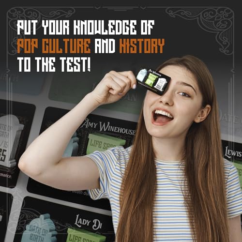 Foxmind Games - Deadlines Trivia Card Game, Pop Culture Game for up to 10 Players, Fun Board Game for Adults and Family Night, Large Group Party Game for Teens, Ages 12 and Up