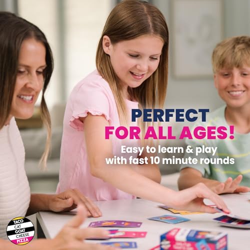 Jelly Fish Toast & Jam Card Game by Taco Cat Games, Ages 7+, 2-6 Players | Strategy card game, collection & sabotage mechanics, pun-filled cards, shifting objectives, compact for travel, quick rounds