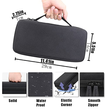 Aenllosi Hard Case for Logitech G Cloud Gaming Handheld, Black | Hard shell construction, Water-resistant design, Impact-resistant design, Protective case only - color: Black