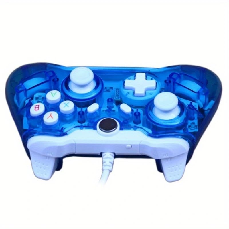 Seven Fairies Wired Game Controller for Windows PC, Android, Nintendo Switch & Steam Deck, USB Gamepad with Hall Effect Joystick, Turbo, Dual Vibration, Plug and Play, Ergonomic Design