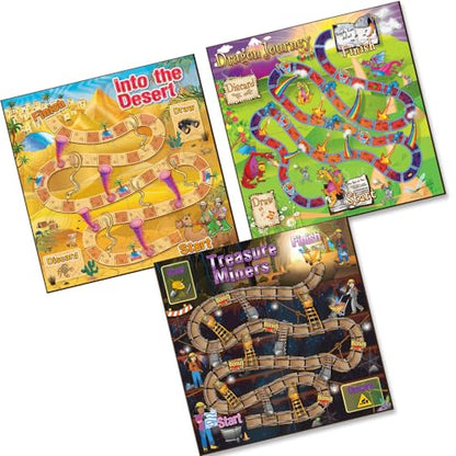 Really Good Stuff Comprehension Game Trio, Grades 2-3 | Cause and Effect, Fact or Opinion & Context Clues, ELA Reading Activity, Homeschool Supplies - size: Grades 2-3, style: Cause and Effect, Fact Or Opinion & Context Clues