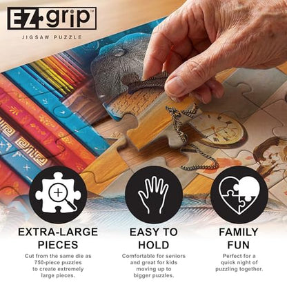 MasterPieces 300 Piece EZ Grip Jigsaw Puzzle - Creative Birding - 18"x24" - style: Creative Birding