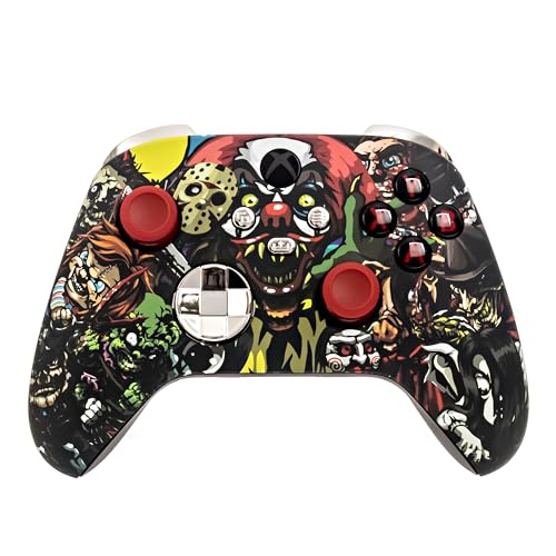Crazy Controllerz Customz Series Custom Wireless Controller for Xbox One Series X S PC - Monster Mash Design - color: XS MONSTER MASH