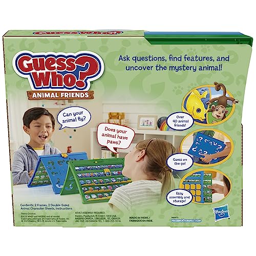 Hasbro Gaming Guess Who? Animal Friends Game
