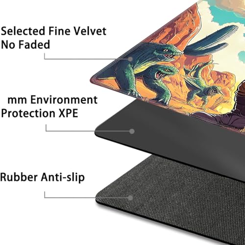 for MTG Game Playmat - 24 x 14 inches with Dices and Storage Bags, Non-Slip Base for TCG and Board Game Card Mats, Trading Card Games Mat, Angry Bear Pattern Collectible Card Playmats - color: Jv-playmat-p7-1-h215