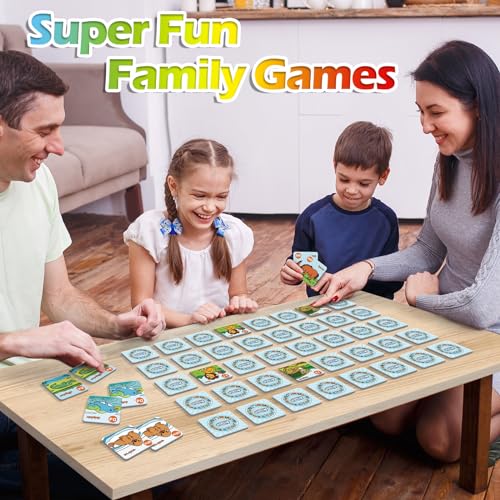 Aizweb Alphabet Match Game,Memory Game,52 Pcs ABC Learning Letter Flash Cards for Toddlers Ages 3 4 5,Educational Toys for Pre K Preschool Kindergarten Learning Activities Classroom Must Haves - style: Alphabet