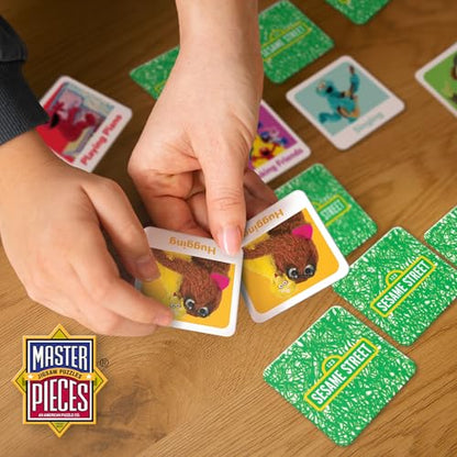 MasterPieces Kids Games - Sesame Street Matching Game - Fun for Kids and Family - Laugh and Learn - style: Sesame Street