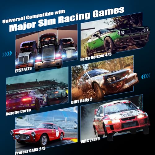 aikeec USB Handbrake for PS4 PS5 Playstation : Compatible with Logitech G27 G29- PC Handbrake for G27 G29 G920 Thrusmsater T300 T500-Racing Game Handbrake